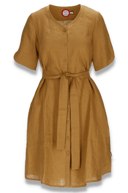 Main Image Alberte nugat linen dress