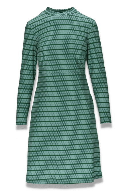 black dress with green blazer Emerald Jacket