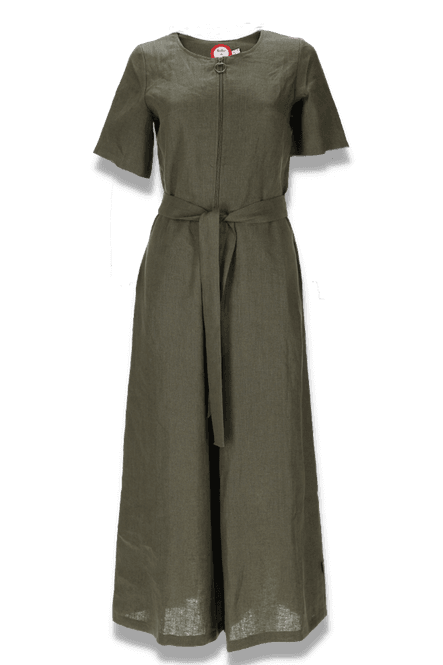 Main Image Laura khaki green jumpsuit