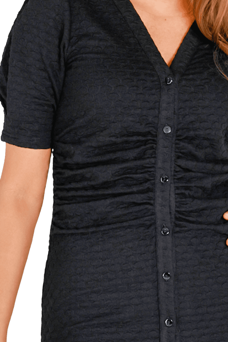 Anine black romantic party dress