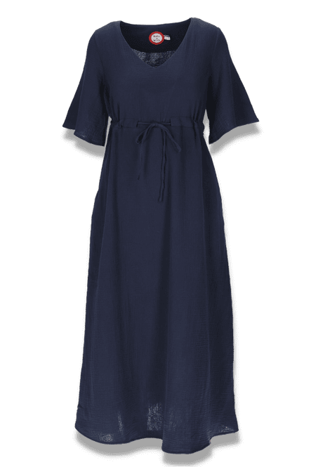 Main Image Eira navyblue boho chic dress