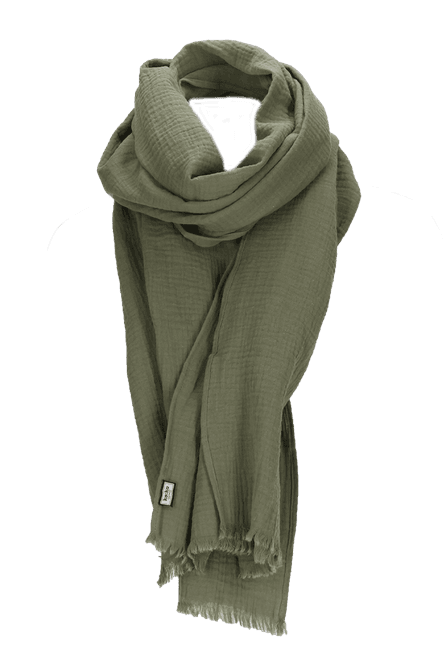 Main Image Alma khaki melange scarf