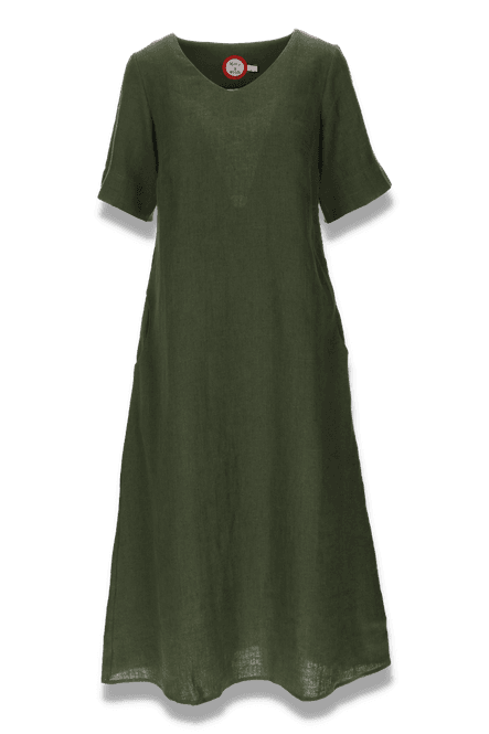 Main Image Gyda combogreen linendress