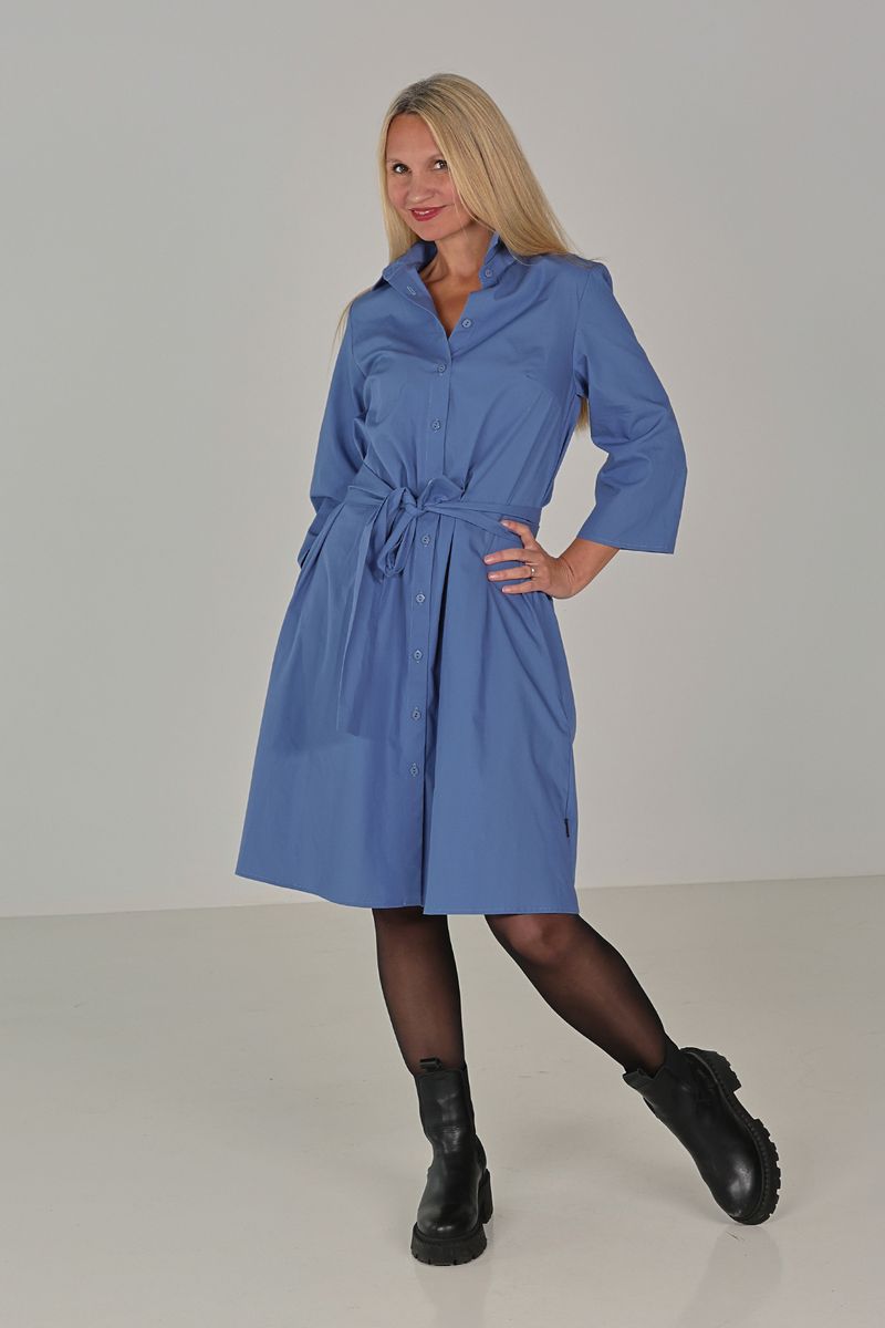 FRØYDIS jeansblue shirtdress